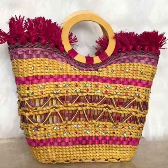 Sondra ROBERTS bag hand made‎ - Picture 3 of 8